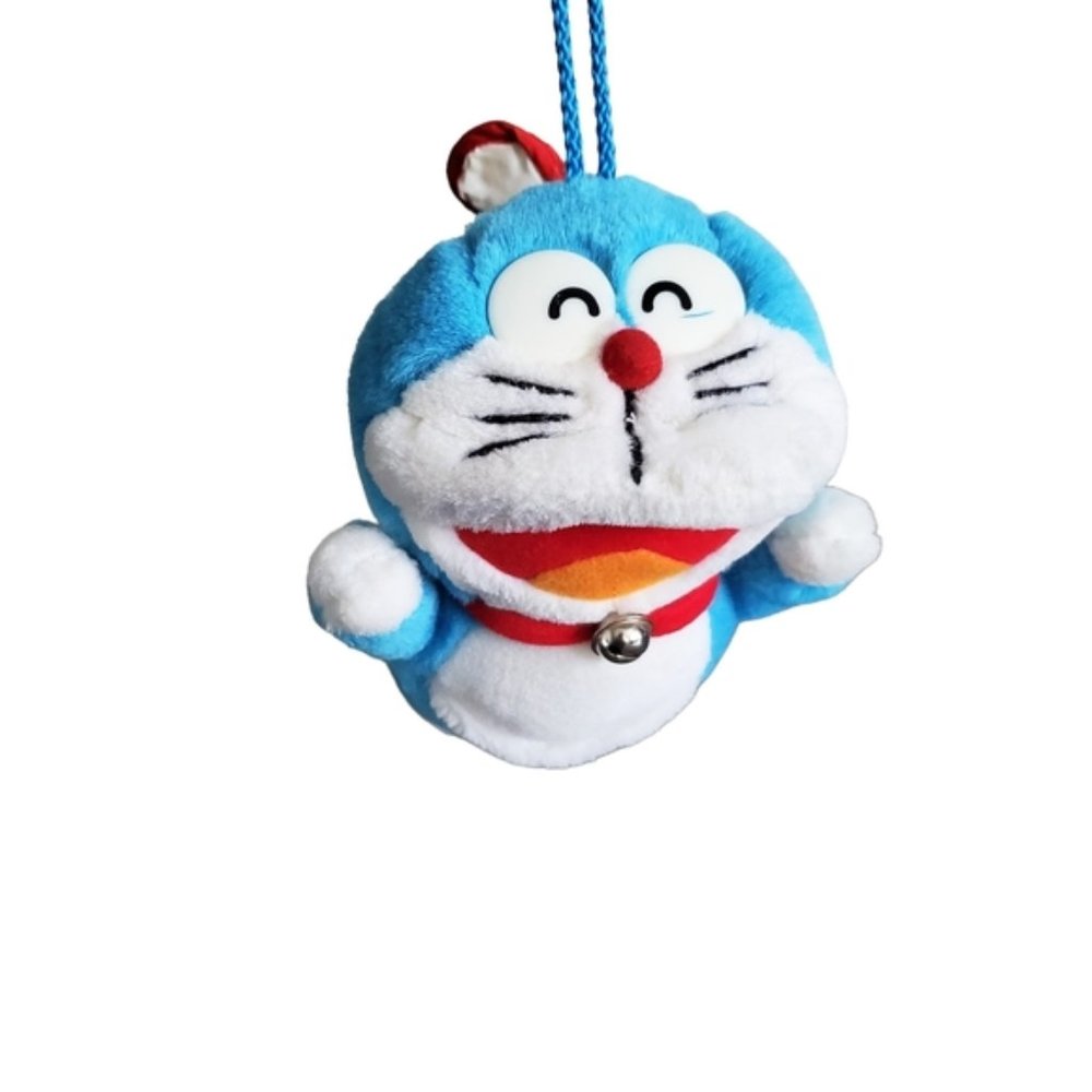 1970 Vintage Doraemon 13” Plush Anime Stuffed Toy Fujiko Fujio 1970 Manga